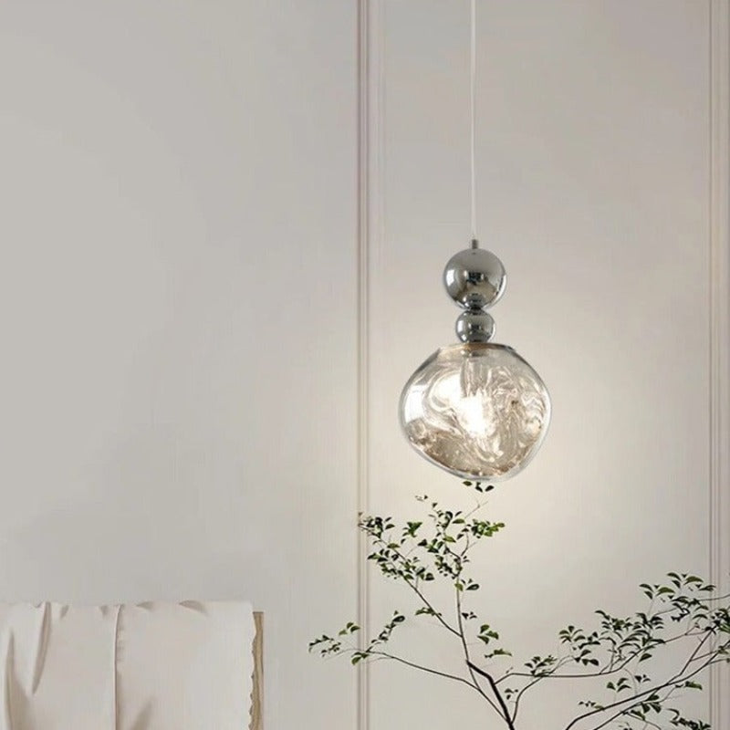 Valentina Retro LED Lámpara Colgante Metal/Acrílico Dormitorio