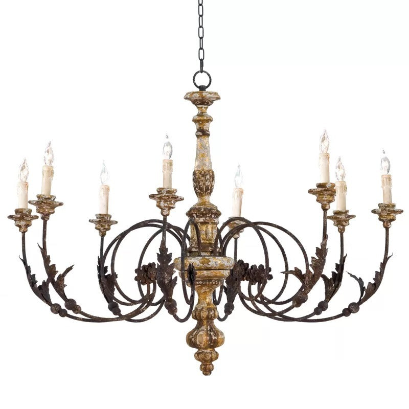 Silva Retro Creative Metal Lámpara Colgante Sala de Estar