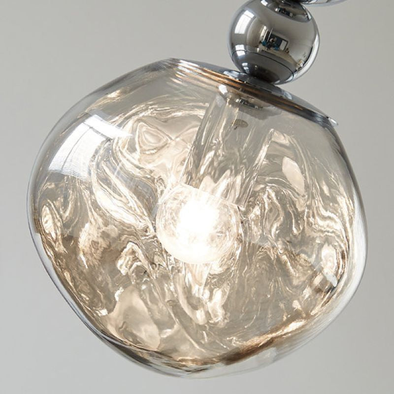 Valentina Retro LED Lámpara Colgante Metal/Acrílico Dormitorio