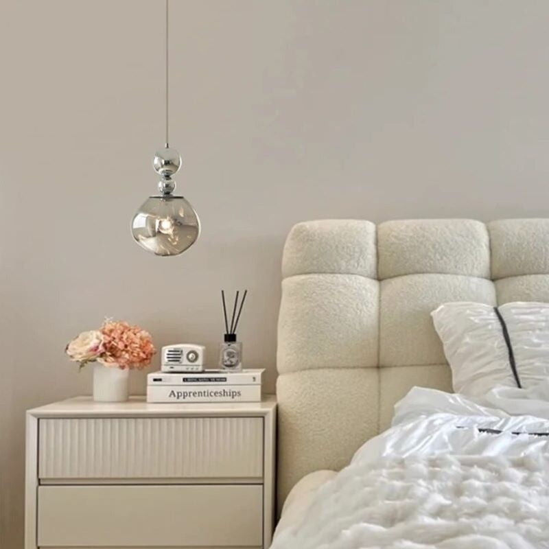 Valentina Retro LED Lámpara Colgante Metal/Acrílico Dormitorio