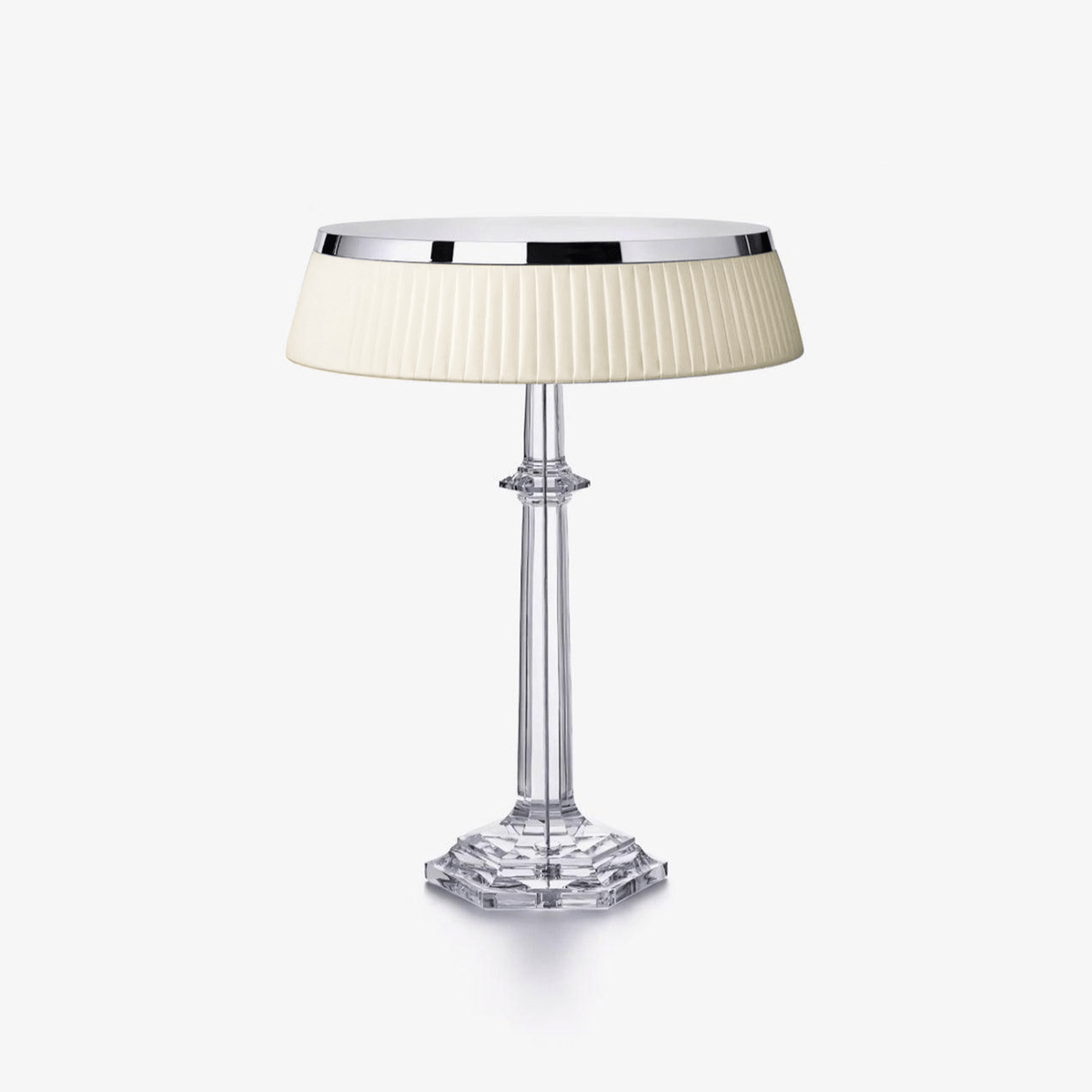 Haloza lámpara de mesa de lujo en tejido