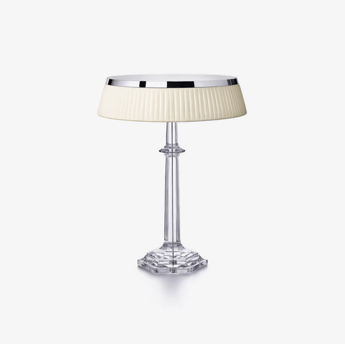 Haloza lámpara de mesa de lujo en tejido