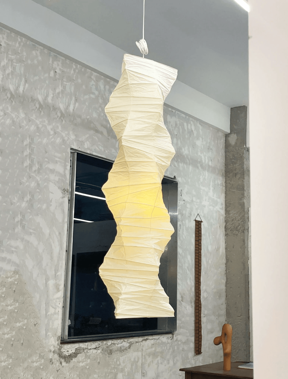 Piaeenne lámpara colgante moderna de papel
