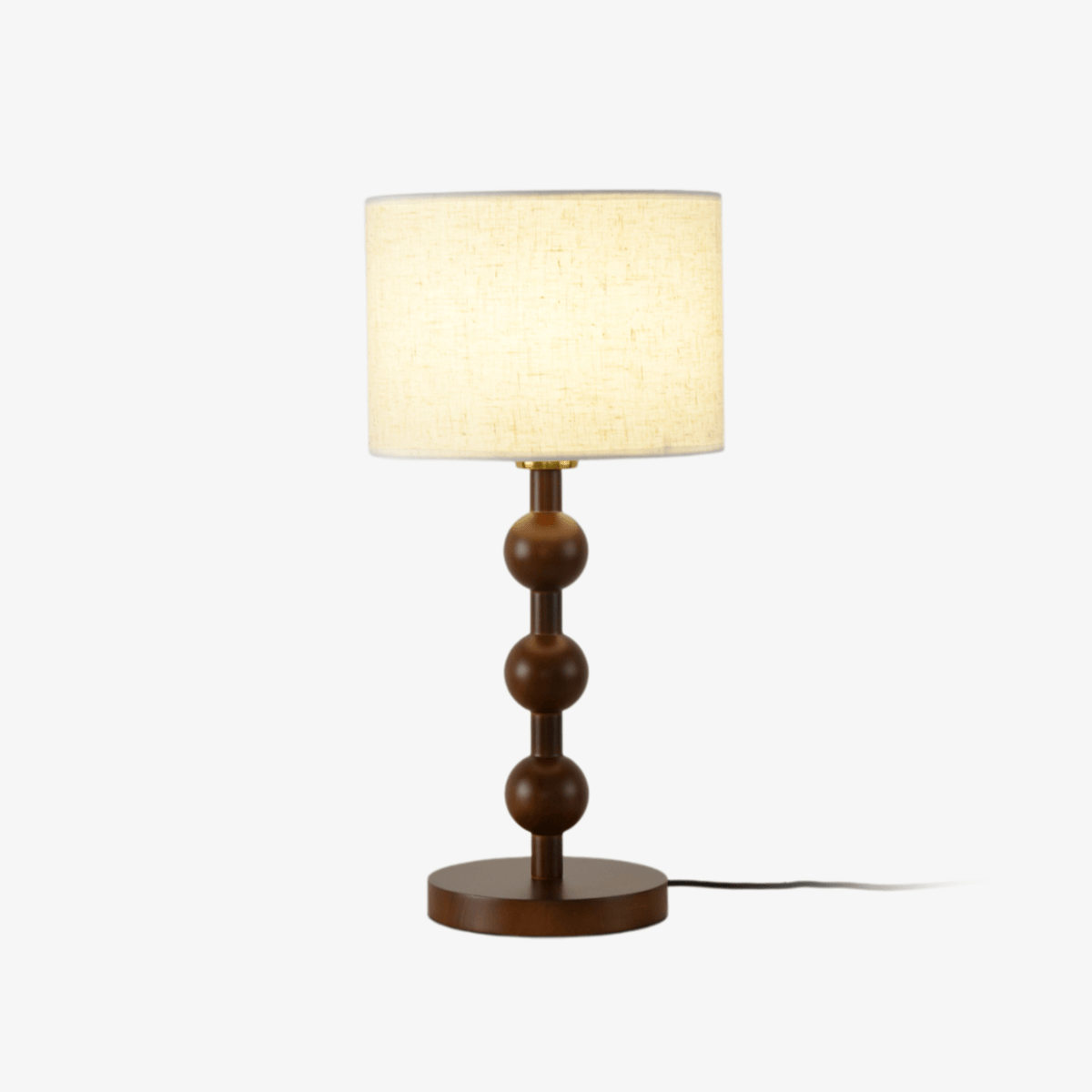 Madelyn lámpara de mesa minimalista de tejido