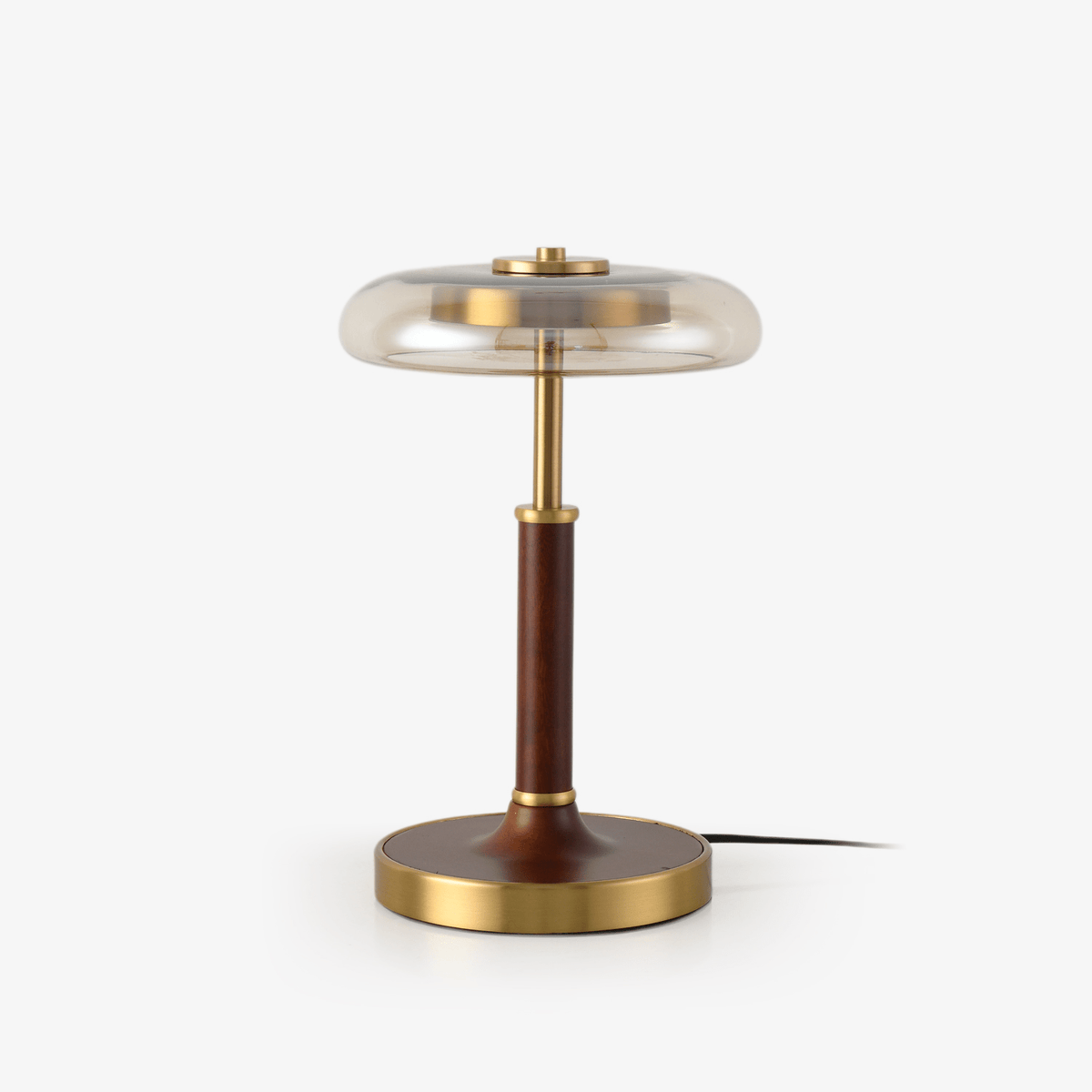 Layla lámpara de mesa Vintage de vidrio