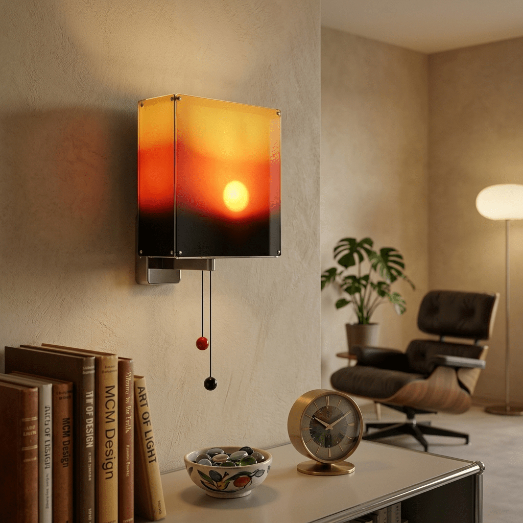 Sunset aplique de pared