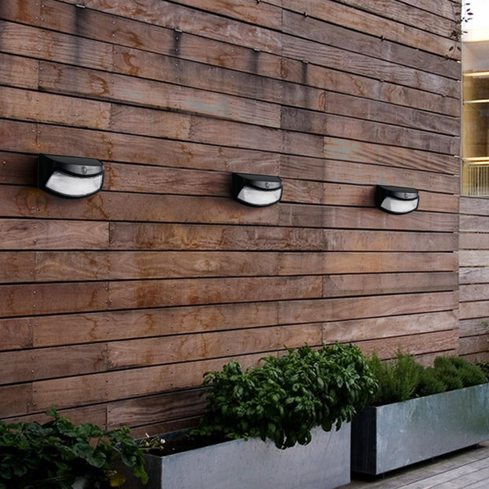 Ray Diseño Rectangular Metal Acrílico Aplique Exterior