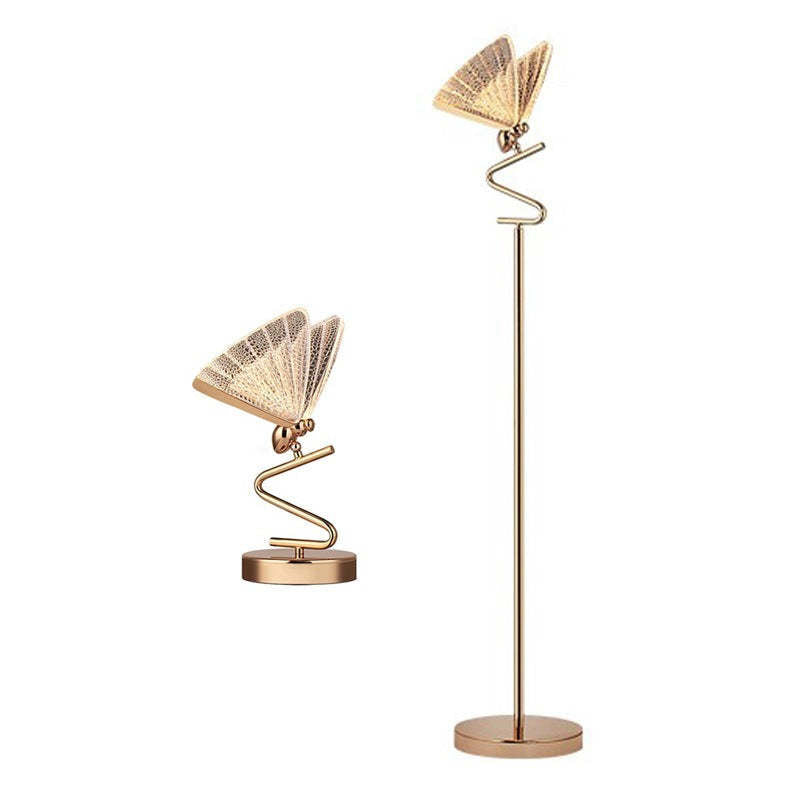 Mira Moderna Geométrica Metal/Acrílico LED Lámparas de Pie/Mesa