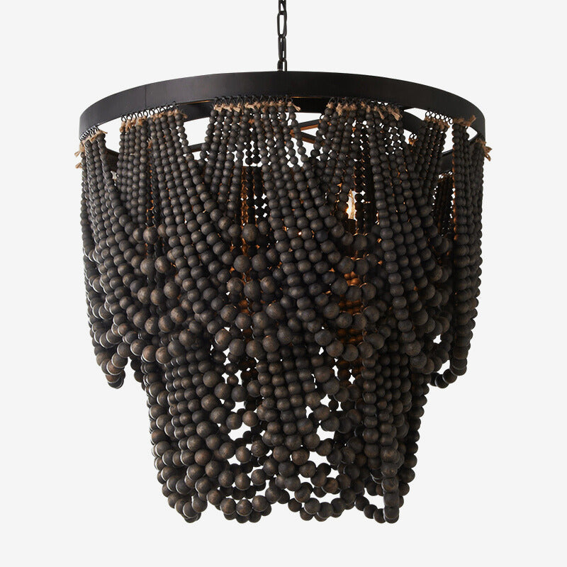 Silva Boho LED Madera/Metal Lámparas Colgantes