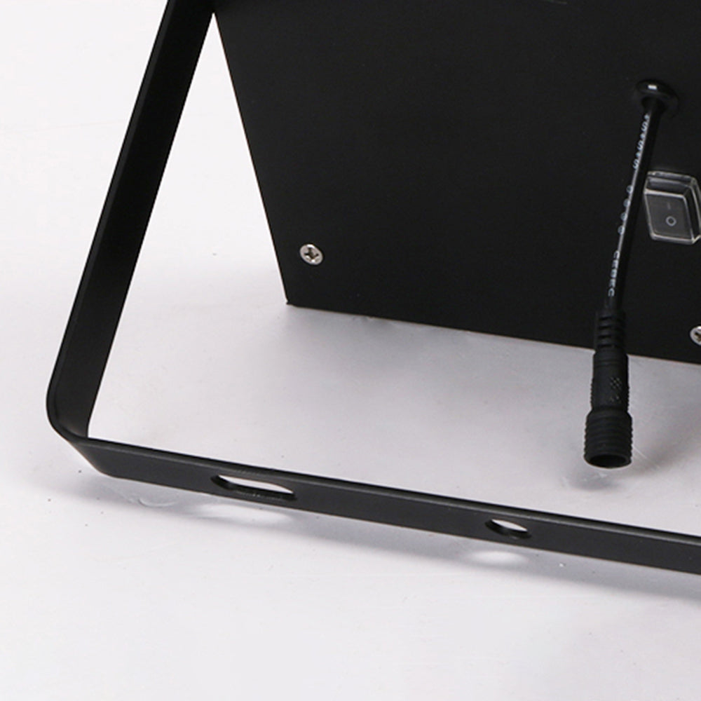 Ray Moderna Lámpara Exterior Rectangular Metal Patio