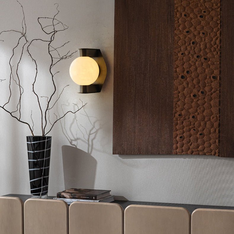 Caldrien alabastro aplique de pared alabastro