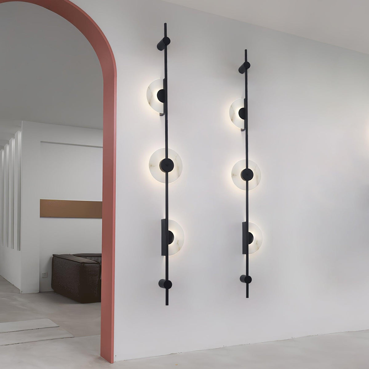 Albiora aplique de pared alabastro