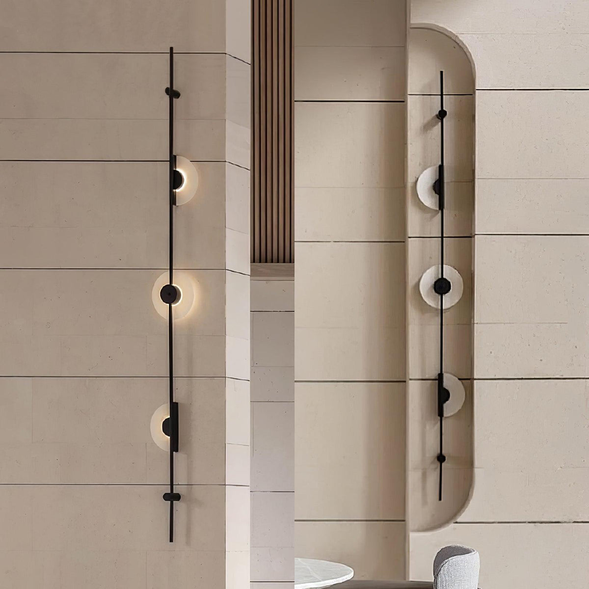Albiora aplique de pared alabastro