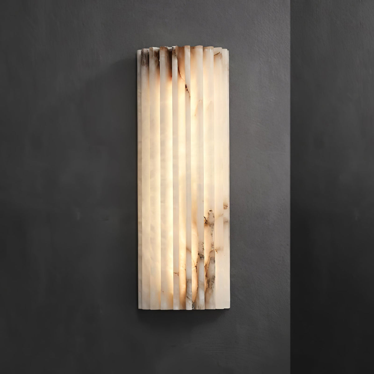 Orcarion Aplique de pared Alabastro Contemporáneo Naturaleza