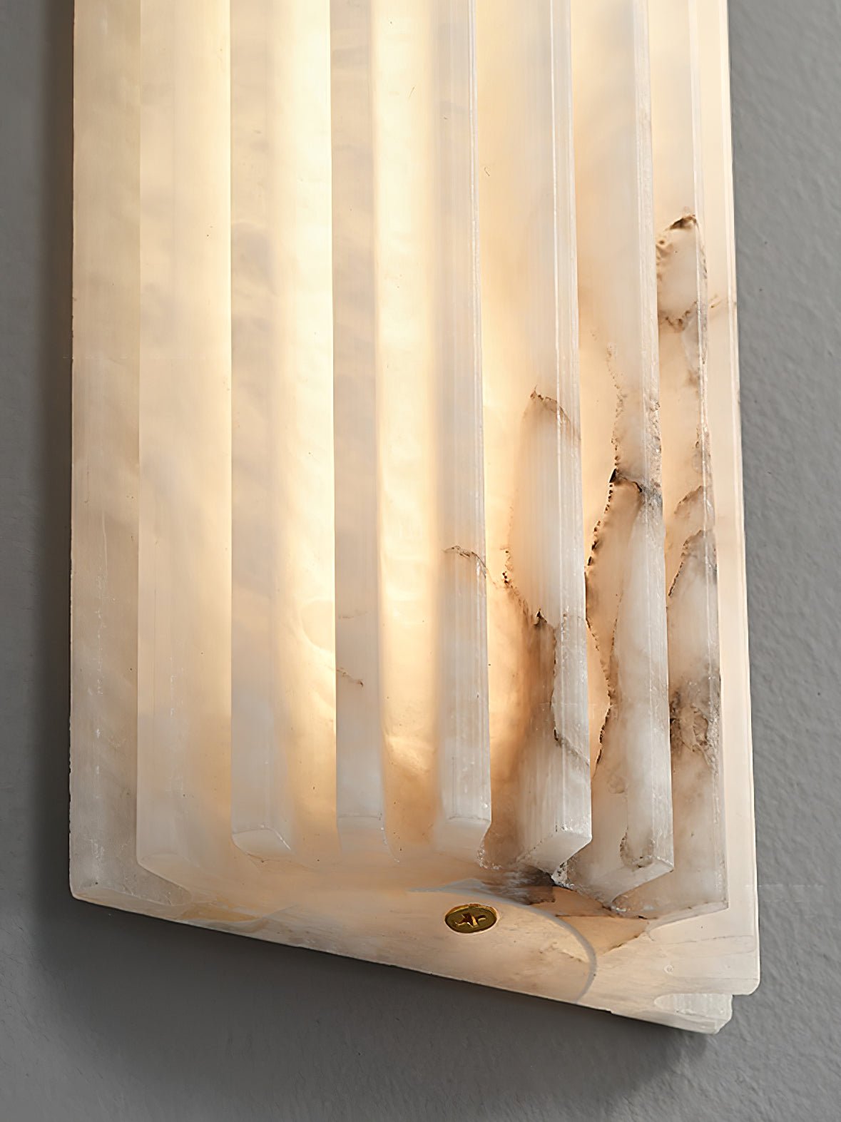 Orcarion Aplique de pared Alabastro Contemporáneo Naturaleza