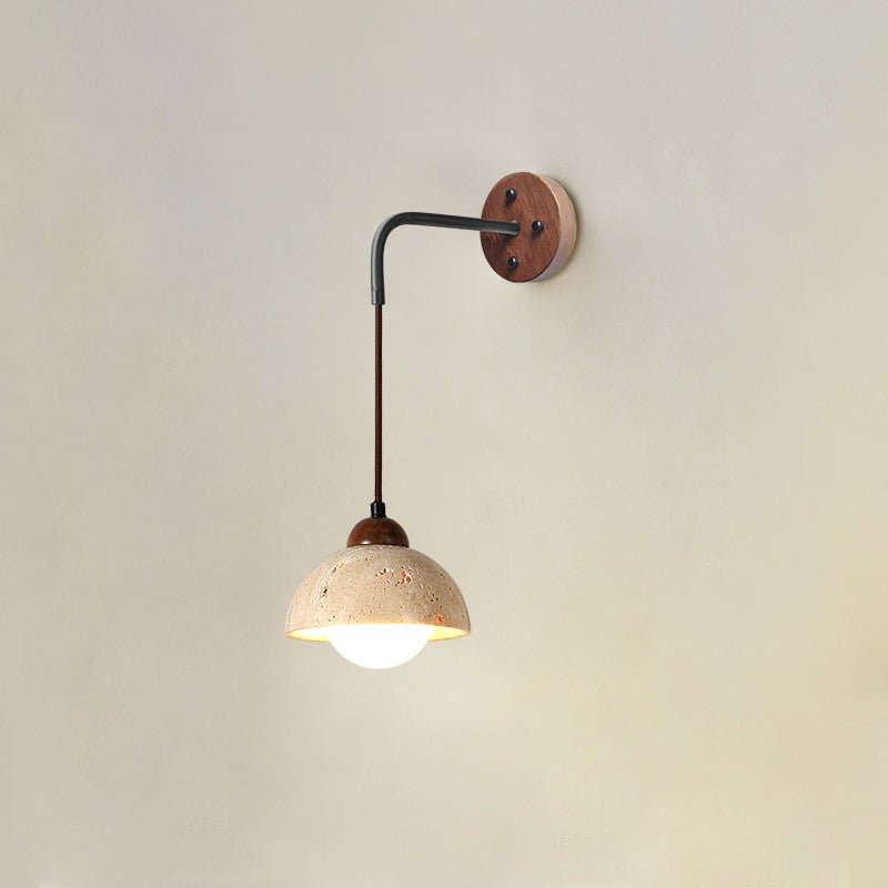Valenella aplique de pared travertino