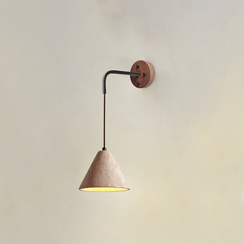 Valenella aplique de pared travertino