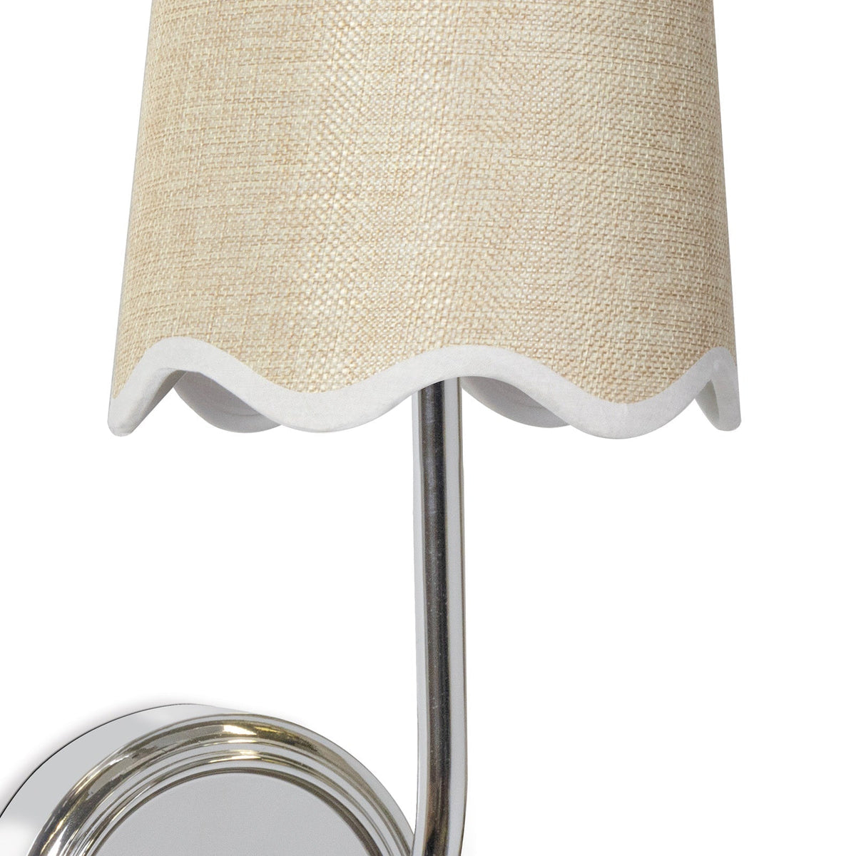Sifuvyo aplique de pared moderno minimalista de tela y metal