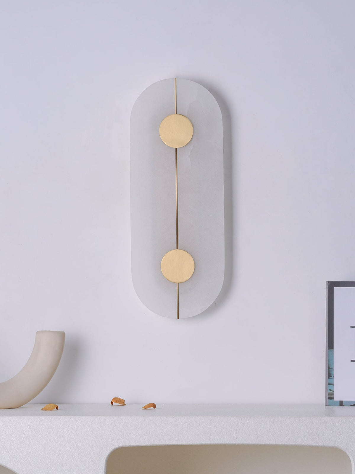 Aplique de pared Artístico Dolomite cobre estilo