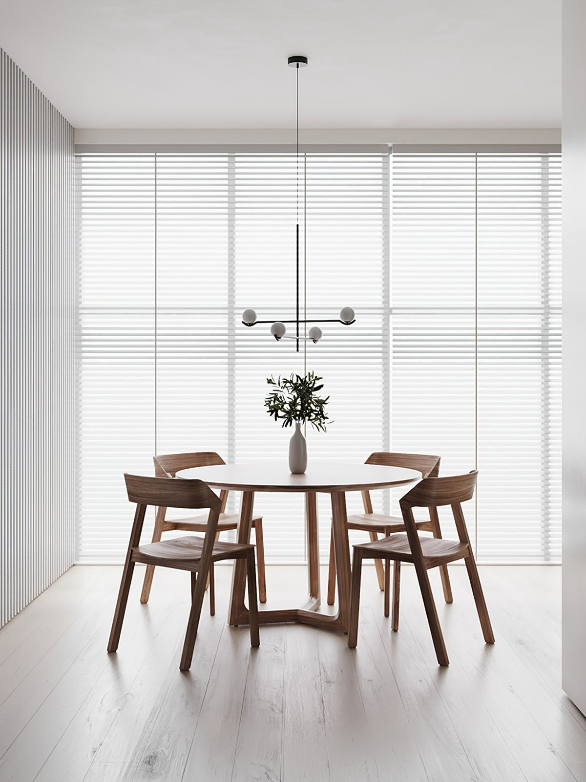 Bora lámpara colgante minimalista de vidrio
