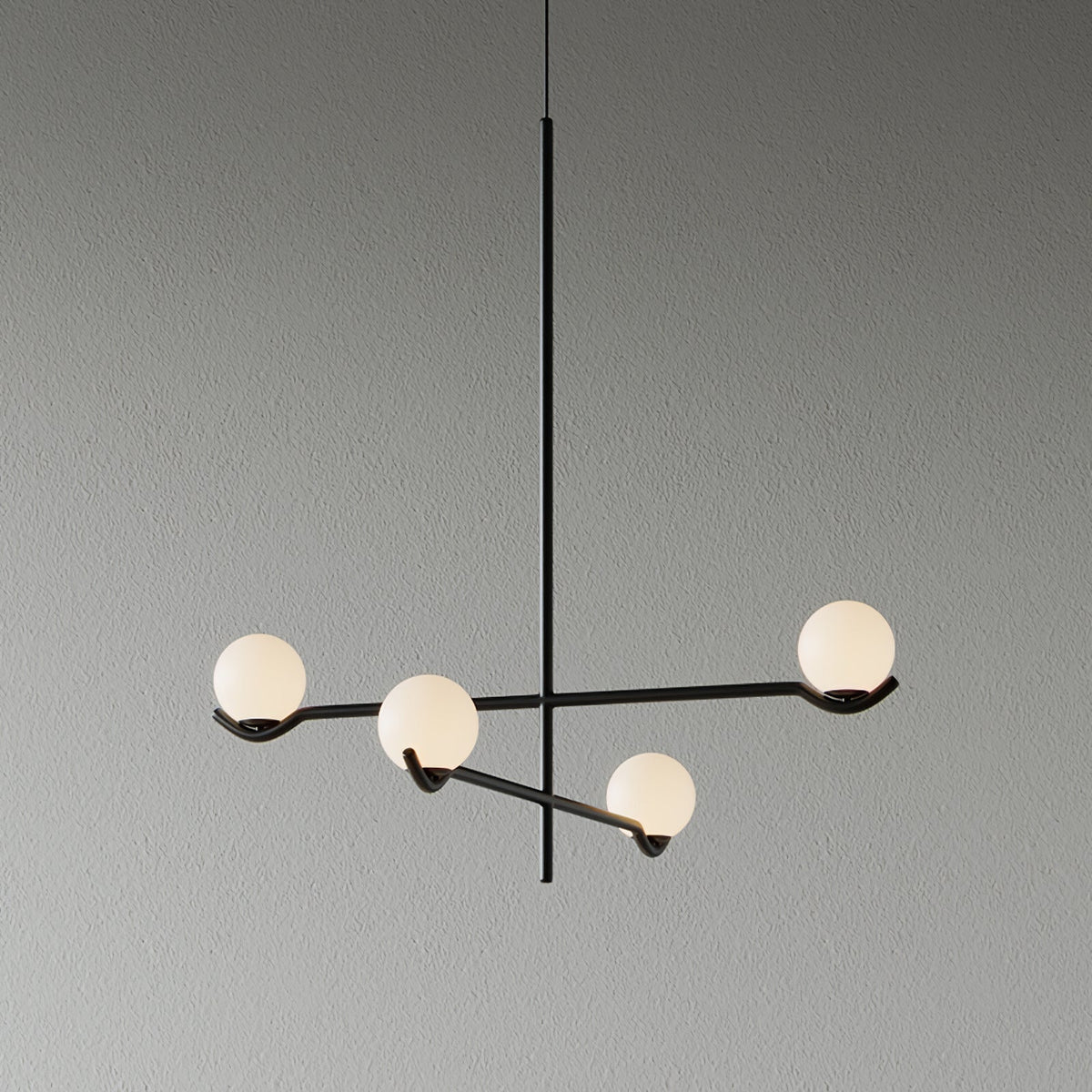 Bora lámpara colgante minimalista de vidrio