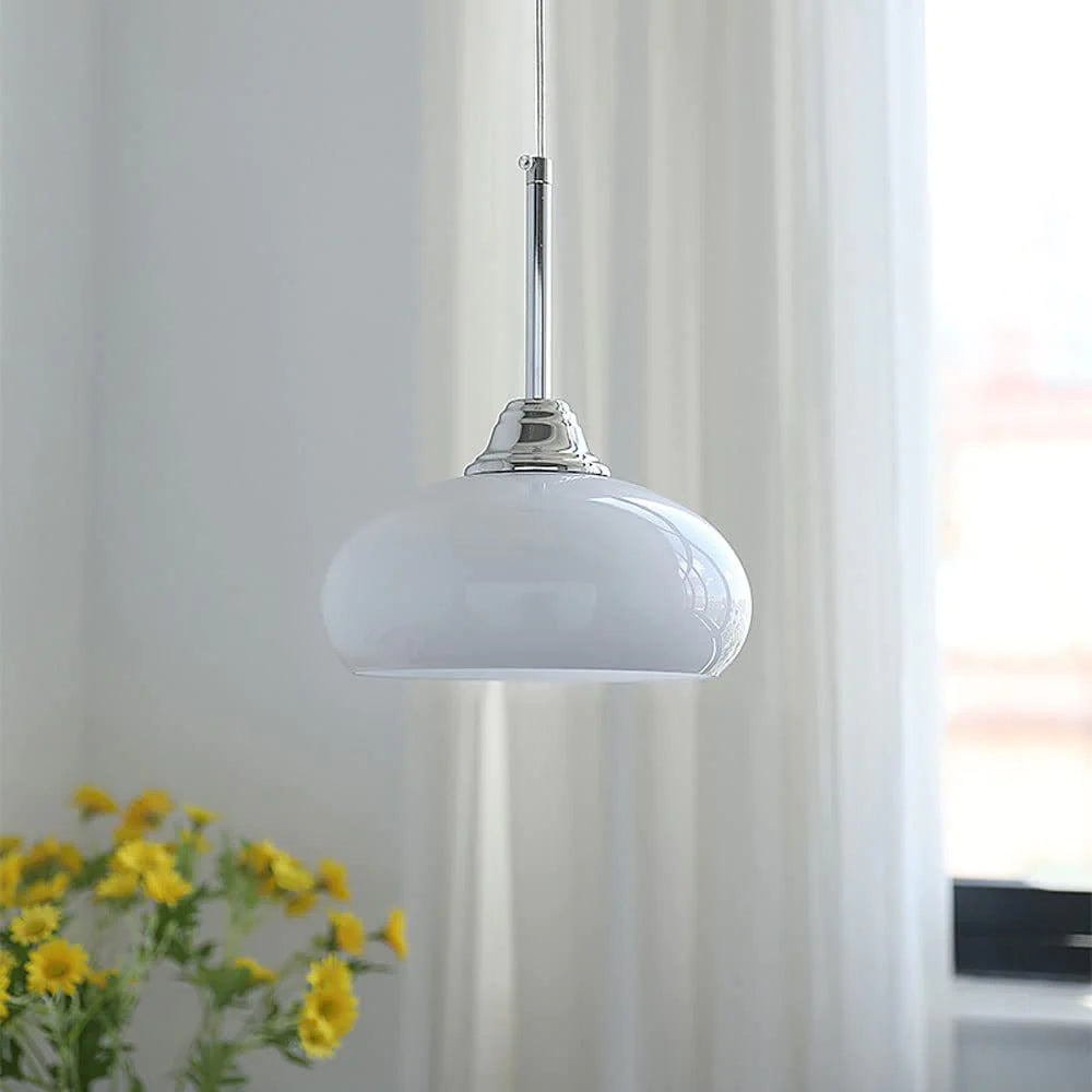 Valentina Simple Vidrio Metal Lámpara Colgante Dormitorio/Estudio