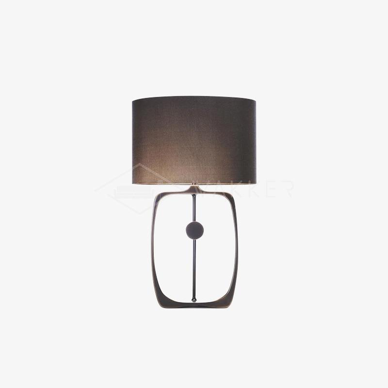 Frank lámpara de mesa contemporánea