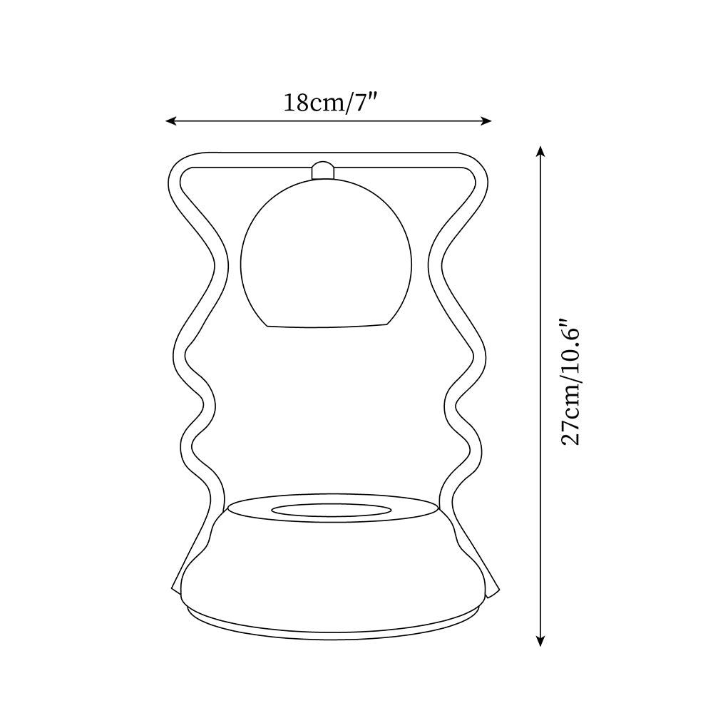 Caldia lámpara de mesa