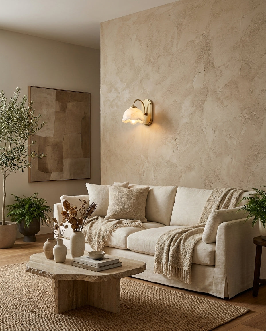 Aplique de alabastro Oakenford