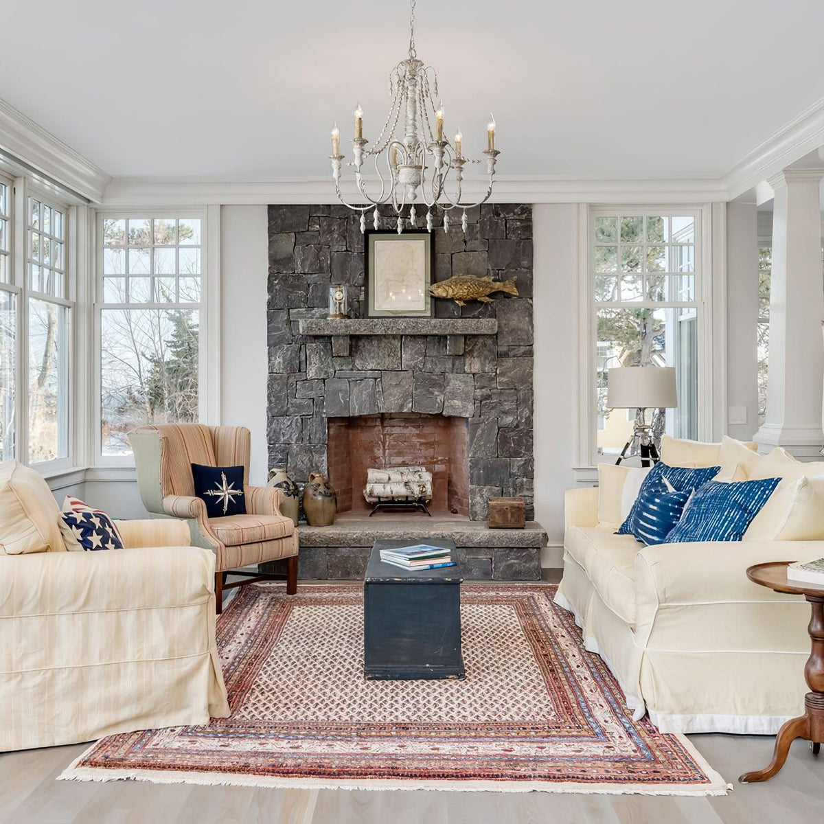 Lustra Lámparas de araña Brazos Rústico Estilo Vela