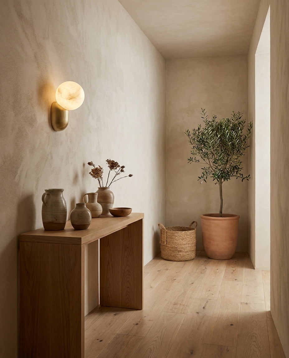Aplique de alabastro Keststone