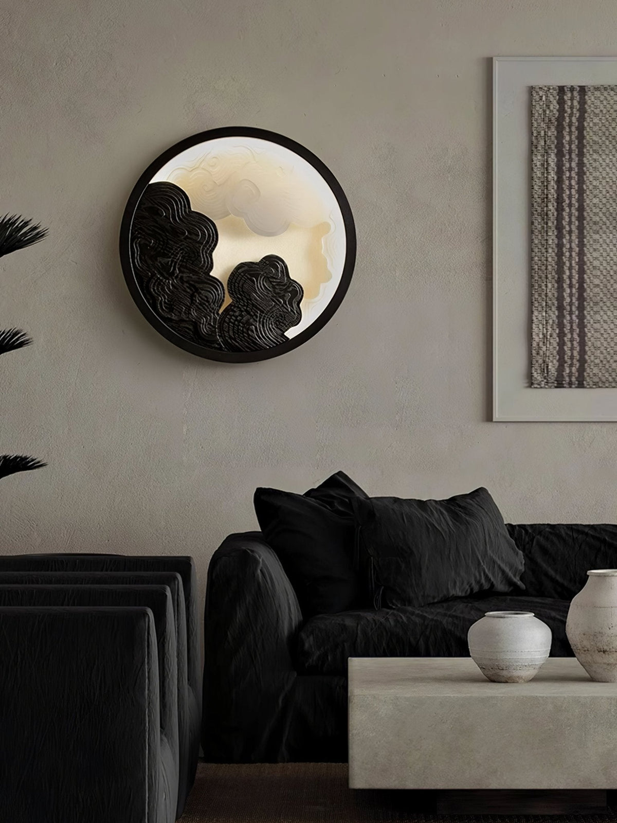 Grayson aplique de pared moderno de madera