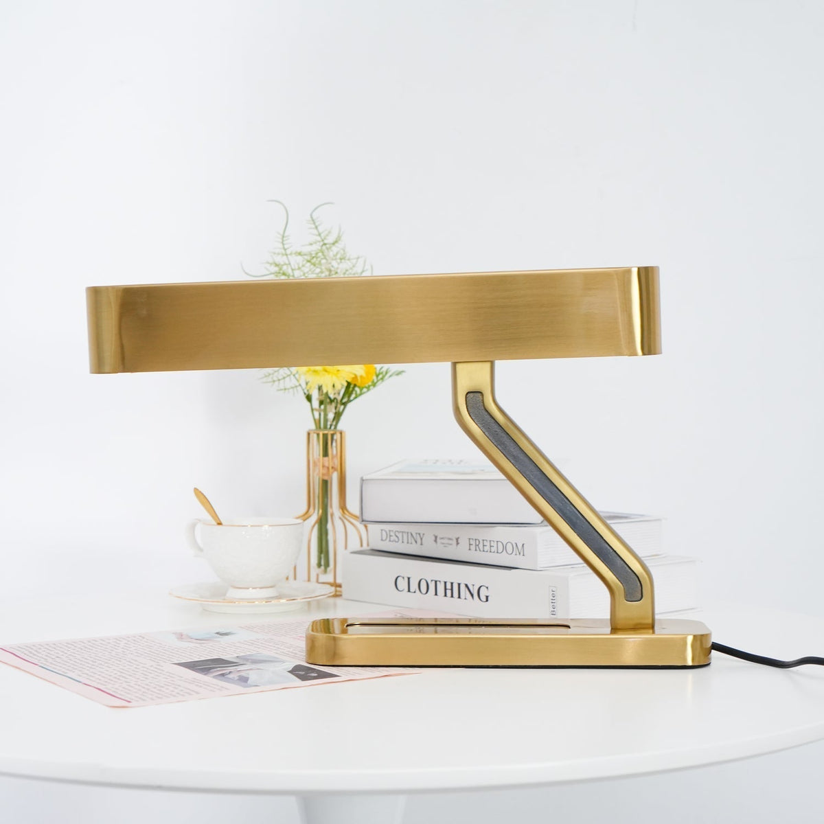 Fred lámpara de mesa moderna