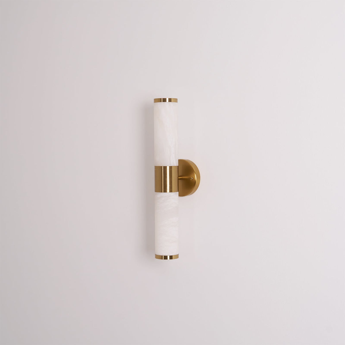 Tira aplique de pared minimalista alabastro
