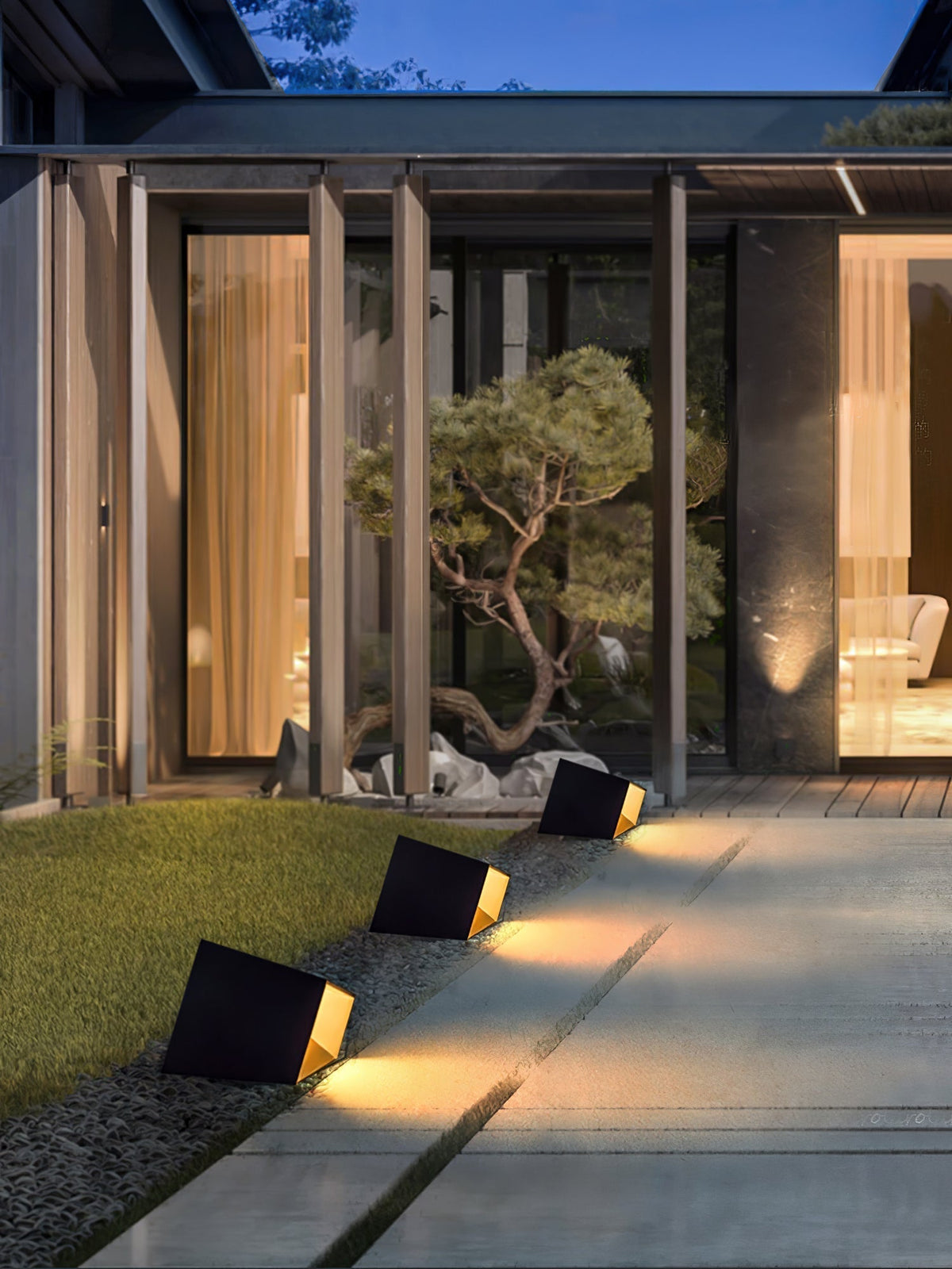 Pearl luminaria exterior moderna