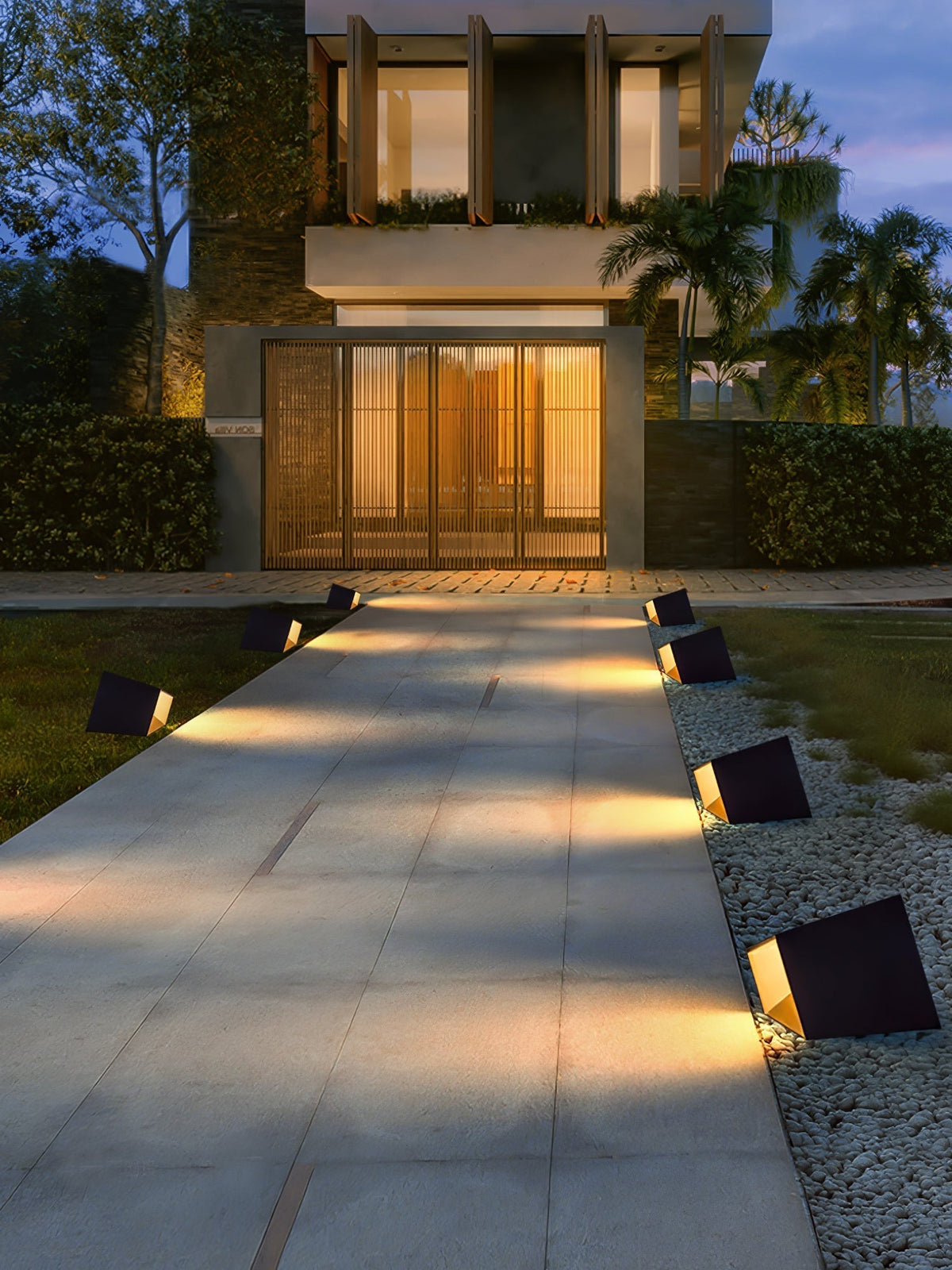 Pearl luminaria exterior moderna