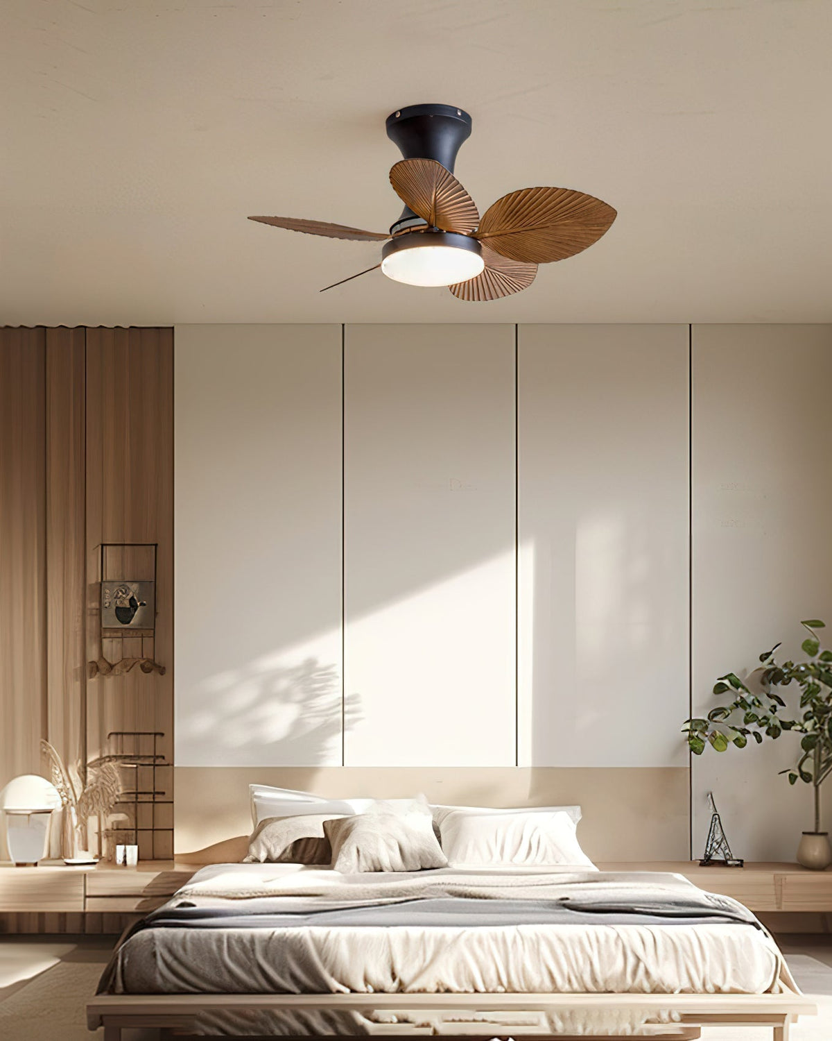 Paloma ventilador de techo con luz