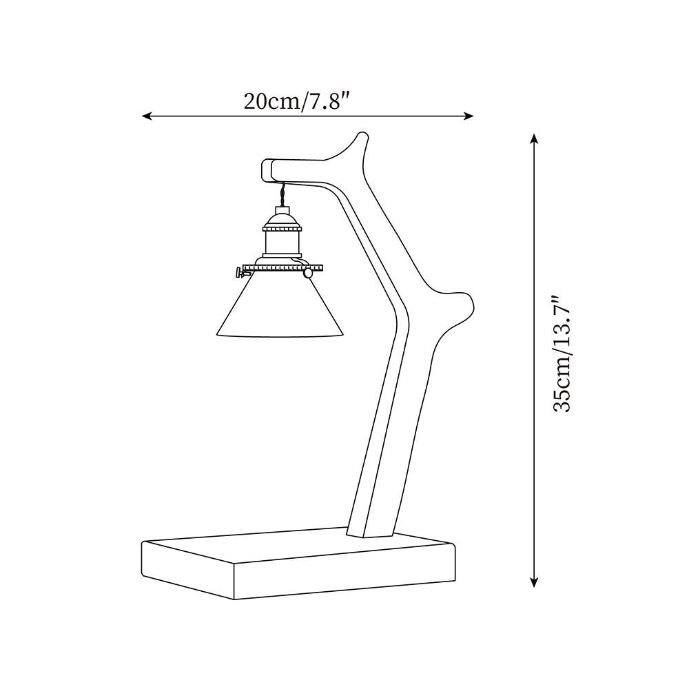 Craman lámpara de mesa