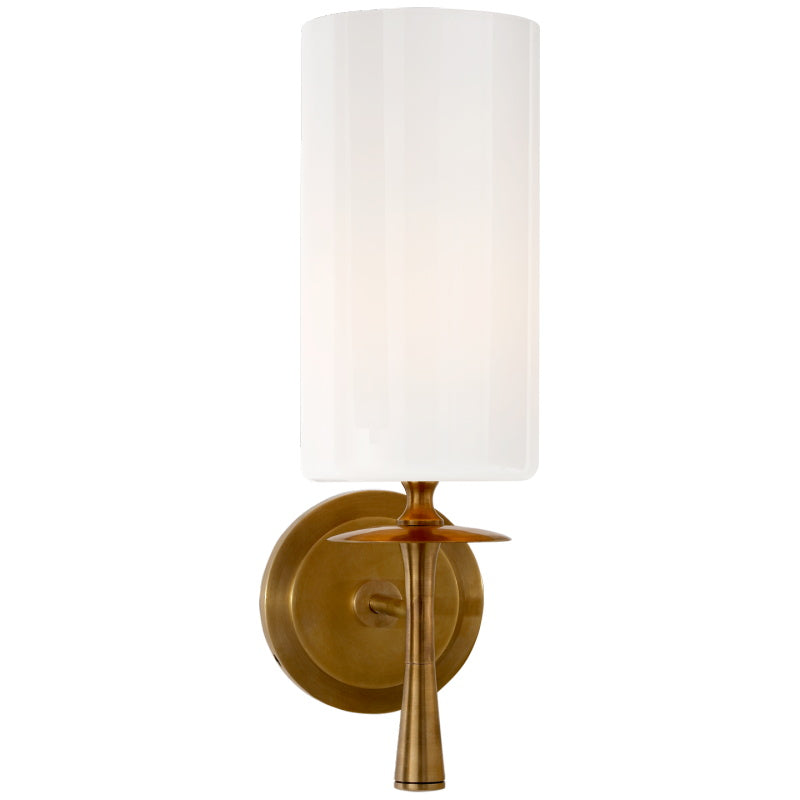 Knight Aplique de pared Tela Vidrio Moderno Minimalista