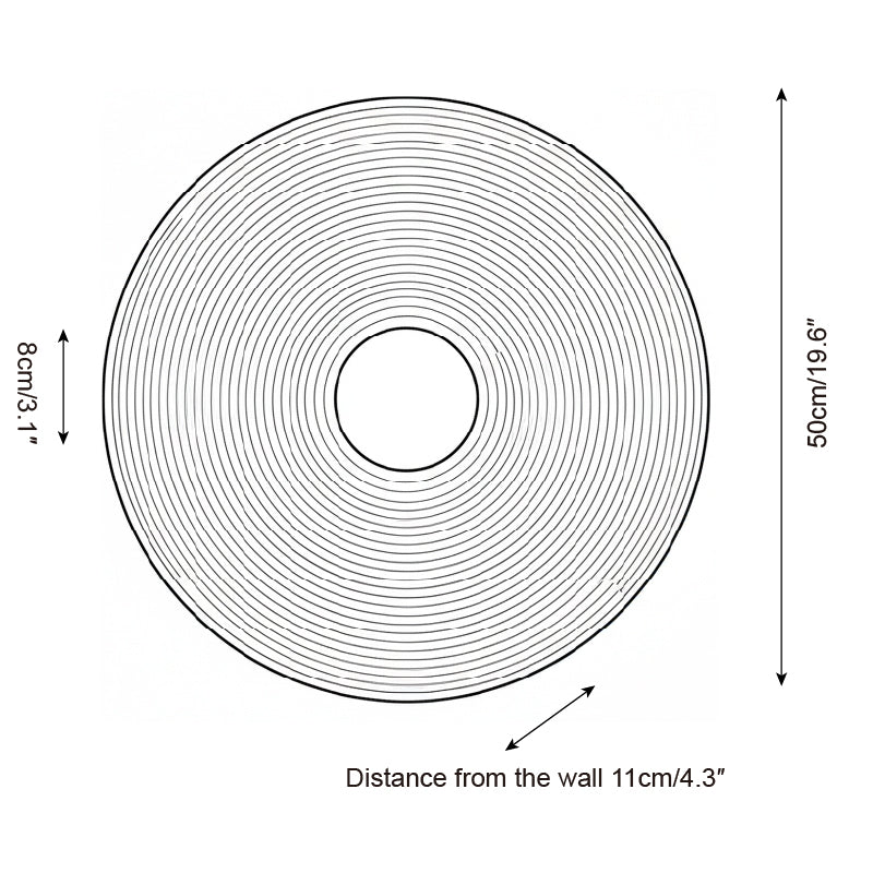Cirisise aplique de pared Coil