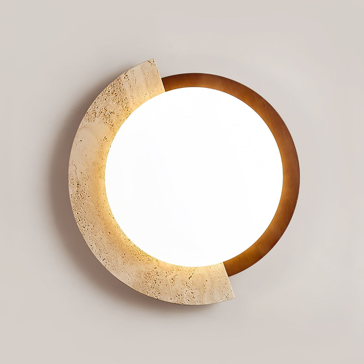 Ivnoran Luz de Techo Moderna de Travertino