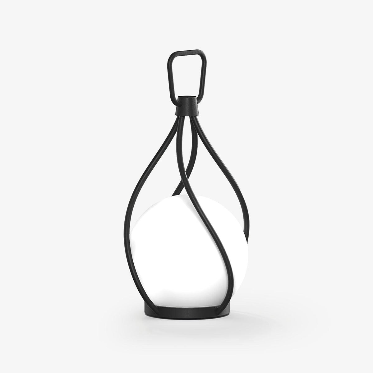 Emma lámpara de mesa minimalista de vidrio