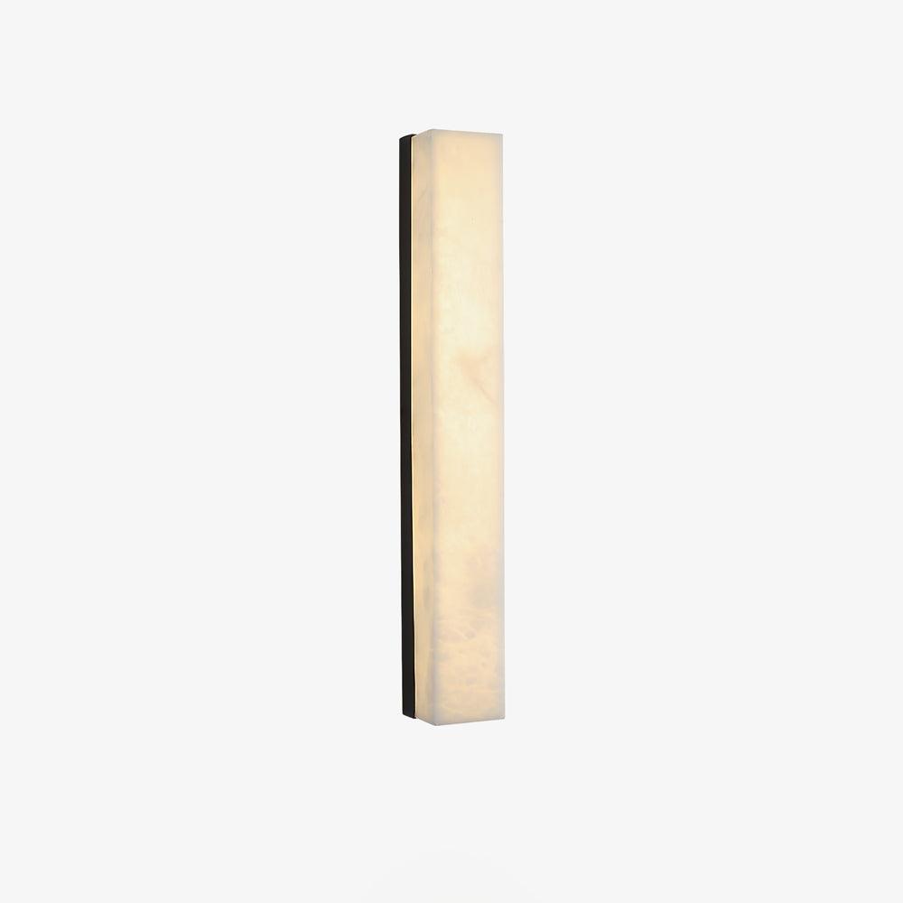 Nivearia aplique de pared minimalista alabastro rectangular