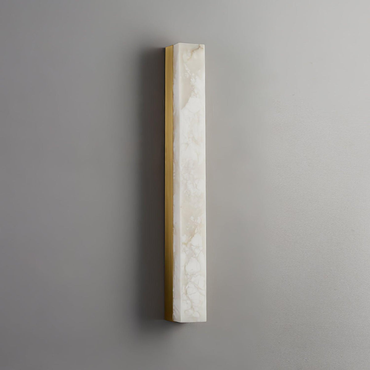 Nivearia aplique de pared minimalista alabastro rectangular