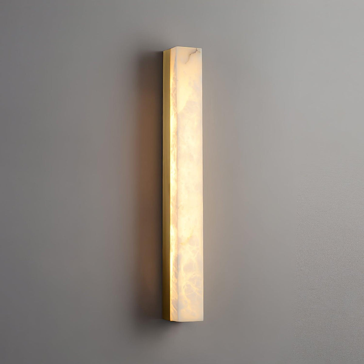 Nivearia aplique de pared minimalista alabastro rectangular
