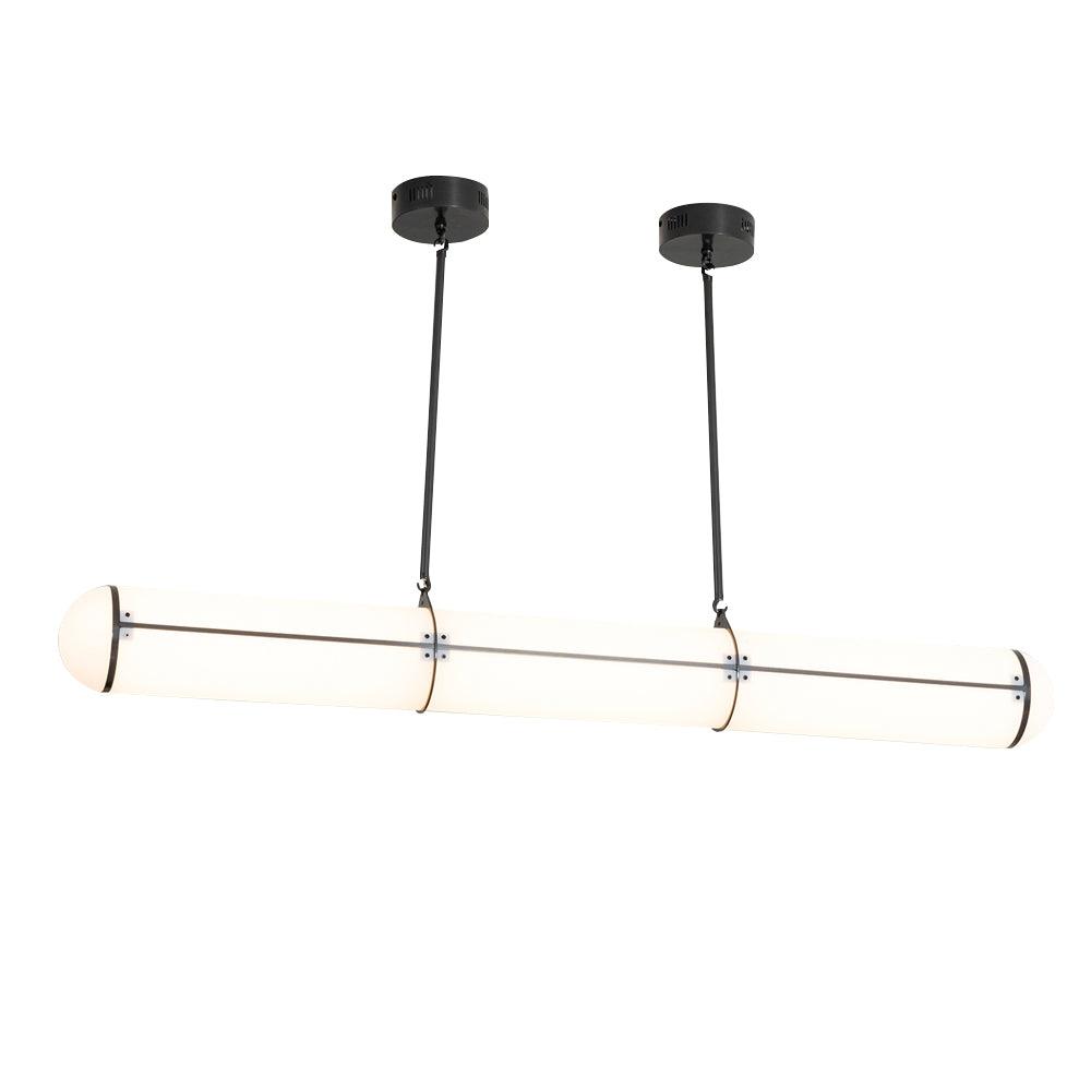 Rivenette lámpara colgante cilíndrica Endless para comedor