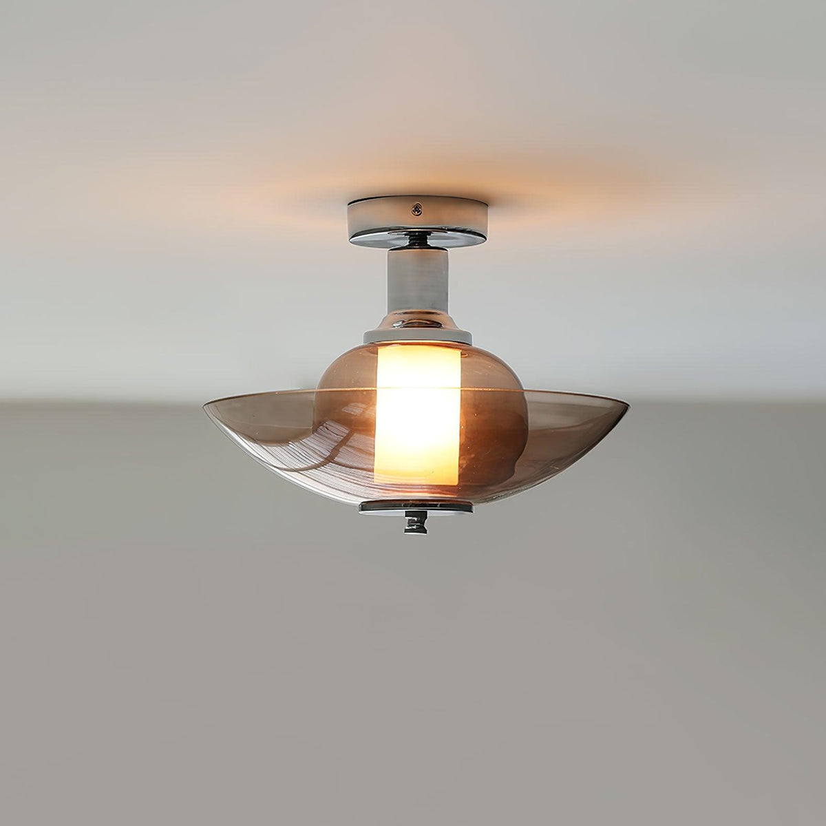Vasolir aplique de pared Flying Saucer cromo
