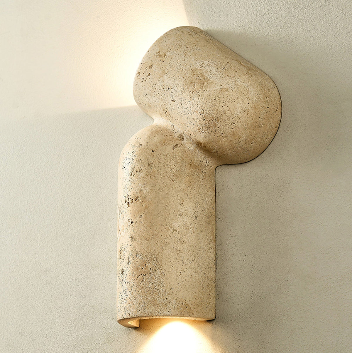 Valoreth aplique de pared travertino