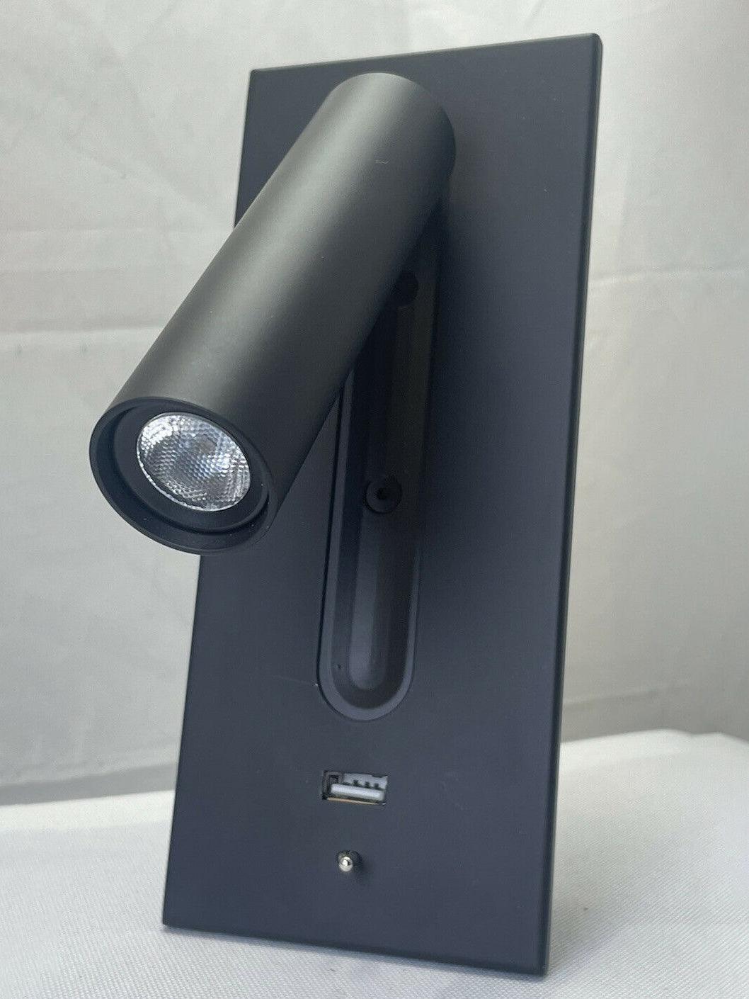 Aare Aplique de pared Minimalista Cabecera USB