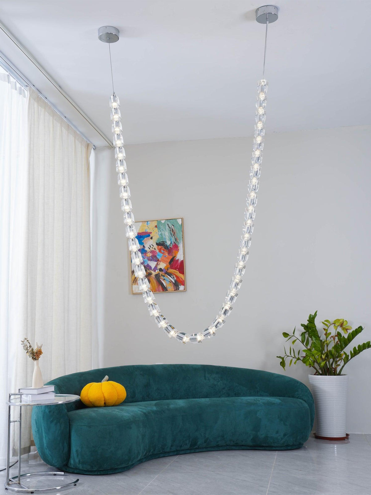 Nexus lámpara de araña dorada con cristal - 元字段测试